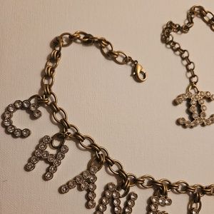 Chanel CC Crystals Letter Logo Chain Belt